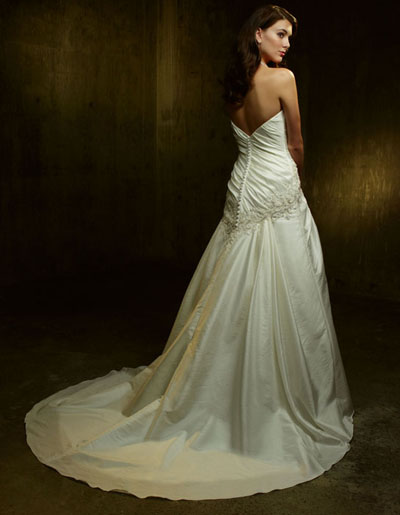 casablanca gown wedding